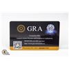 Image 3 : #861-2.00 CT GRA CERTIFIED MOISSANITE VVS D COLOR