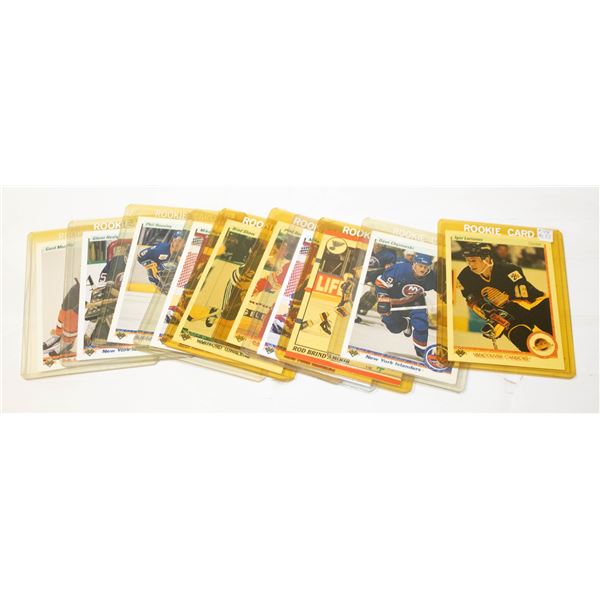 VINTAGE ROOKIE CARDS WITH OLD PRICE TAGS