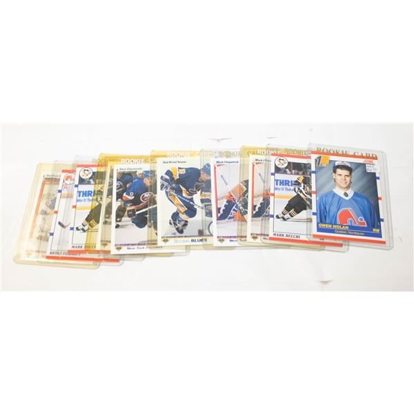 VINTAGE ROOKIE CARDS WITH OLD PRICE TAGS