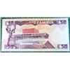Image 2 : 2)  FROM ZAMBIA 50 KWACHA BANK NOTE FROM 1986.