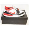Image 1 : NIKE JORDAN 1 LOW BLACK AND RED MENS SIZE 10