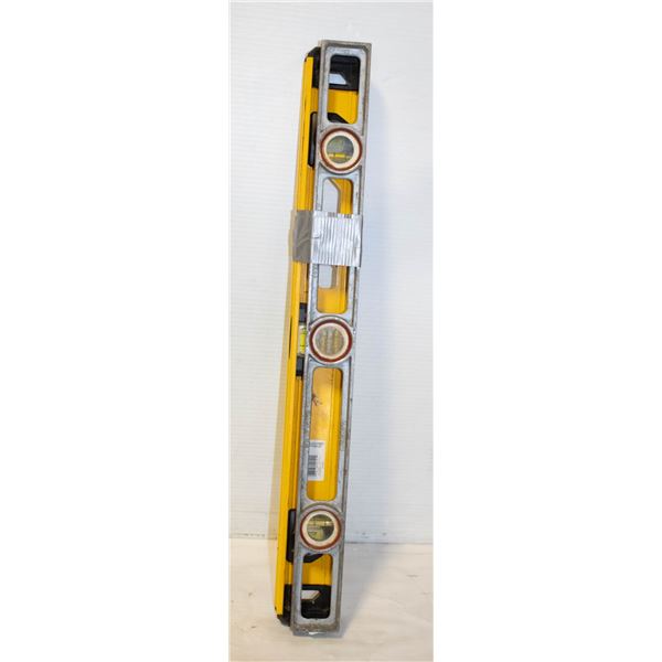 DEWALT 2FT LEVEL WITH BONUS LEVEL