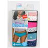 Image 1 : NEW 6PC HANES COTTON WOMENS HIPSTER UNDERWEAR