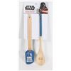 Image 2 : NEW STAR WARS SILICONE SPATULA & WOODEN SPOON SET