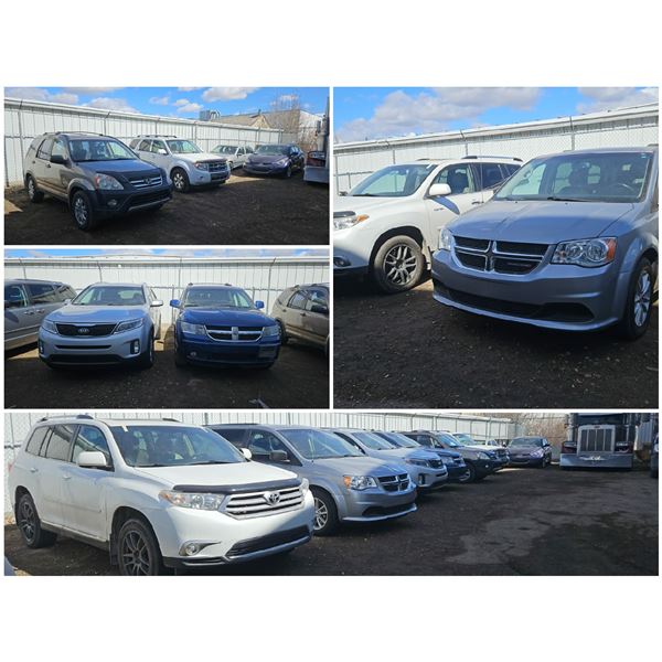 FEATURED - NEXT WEEK 12 UNRESERVED VEHICLES