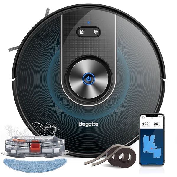 BRAND NEW BAGOTTE BG800MAX ROBOTIC VACUUM CLEANER