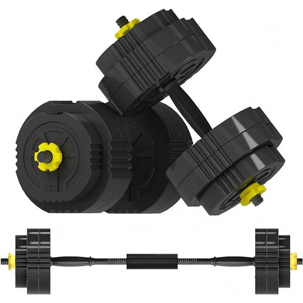 NEW SOGES BARBELL/DUMBELL COMBO