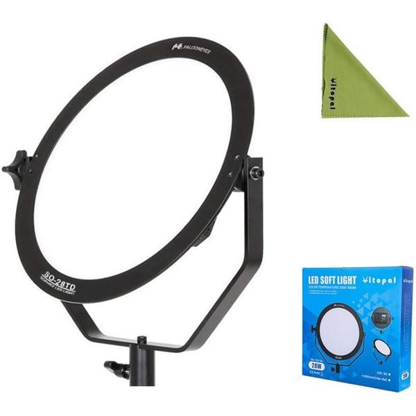 NEW FALCON EYES SO-28TD 28W LED DIMMABLE FLAPJACK