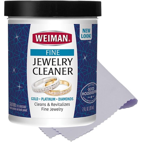 NEW WEIMAN JEWELRY CLEANER - 207ML PER JAR