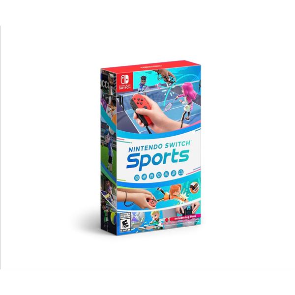 NINTENDO SWITCH SPORTS GAME AND STRAP