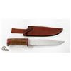 Image 1 : NEW WOOD BOWIE KNIFE