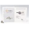 Image 3 : 1.00 CT GRA CERTIFIED MOISSANITE VVS D SET IN A 6