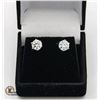 Image 1 : 2.00 CT TW GRA CERTIFIED MOISSANITE VVS D EARRINGS