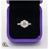 Image 1 : 2.00CT GRA CERTIFIED MOISSANITE VVSD SET IN CENTER