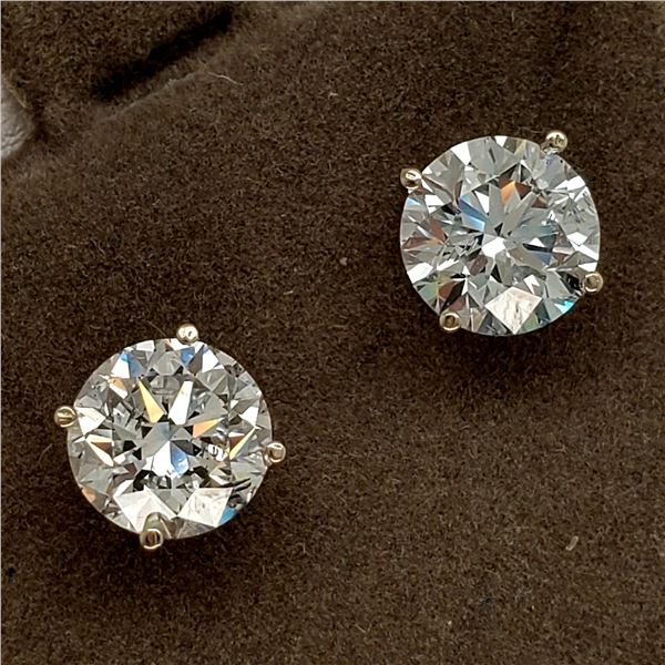 BZ1754-45 14K LAB GROWN DIAMOND EARRINGS