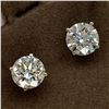 Image 1 : BZ1754-45 14K LAB GROWN DIAMOND EARRINGS