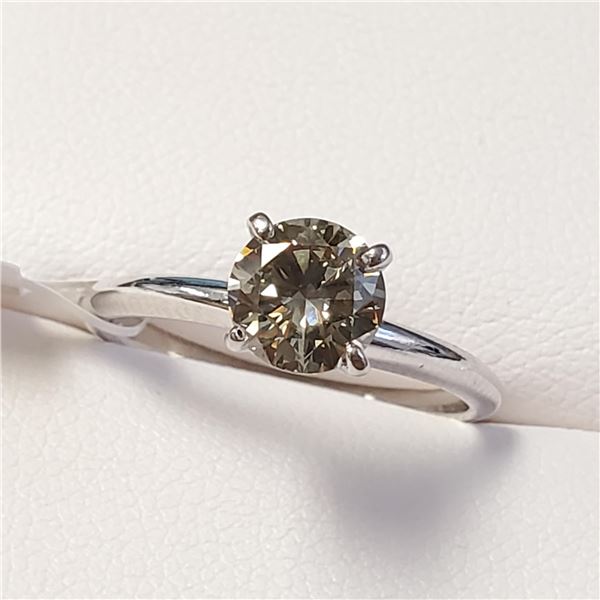 BZ1754-29 14K  DIAMOND 1.04CT,SI2 RING SIZE 6.5