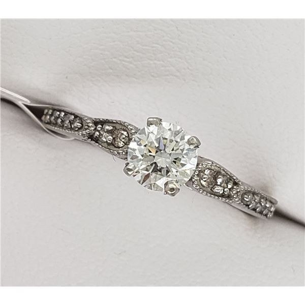 BZ1754-24 14K LAB GROWN DIAMOND RING