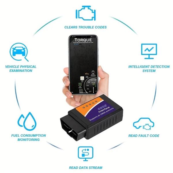 NEW BLUETOOTH OBD2 CAR DIAGNOSTIC TOOL V1.5