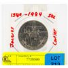 Image 1 : 1584-1984 JACQUES CARTIER CANADIAN DOLLAR
