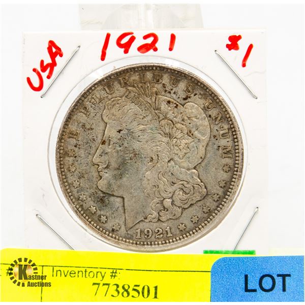 1921 AMERICAN SILVER DOLLAR