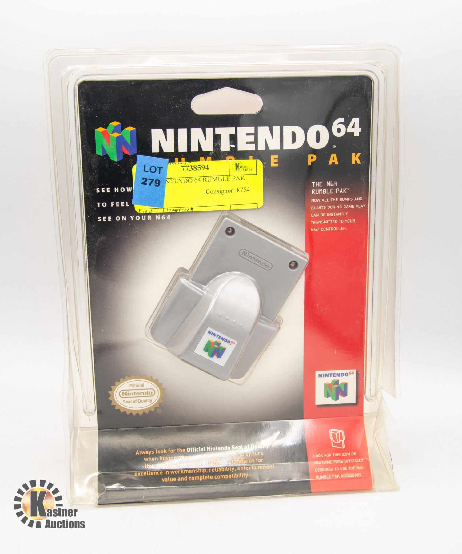 NEW NINTENDO 64 RUMBLE PAK
