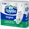 Image 1 : NEW 9 PACK OF ROYALE ORIGINAL TOILET PAPER