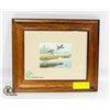 Image 1 : FRAMED PRINT MALLARDS IN FLIGHT (DUC)