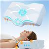 Image 1 : NEW SIDE SLEEPER ORTHOPEDIC MEMORY FOAM PILLOW