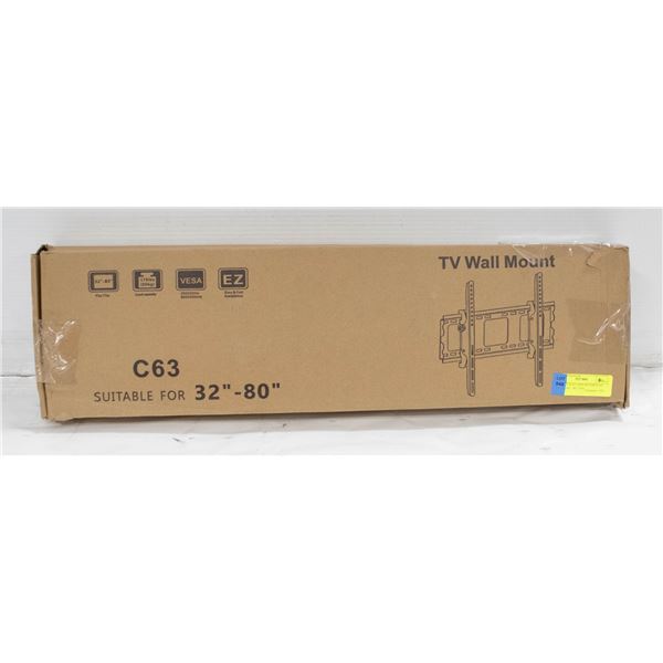 NEW TV WALL MOUNT FOR FLAT PANEL 32" - 80" TV'S