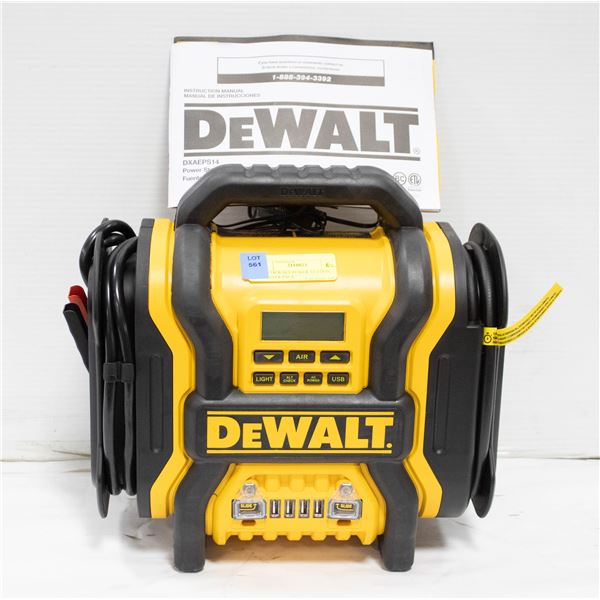 NEW DEWALT POWER STATION BOOSTER PACK