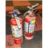 Image 1 : TWO 5LBS CHARGED FIRE EXTINGUISHERS