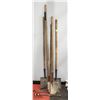 Image 1 : LOT OF YARD TOOLS 6 PIECE LOT