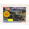 Image 1 : NEW, IN BOX, REVELL MODEL KIT: 1937 FORD PICKUP