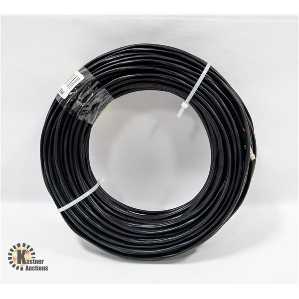 NEW ROLL OF TYGER WIRE RG59 CCTV 18AWG/2C - 100FT