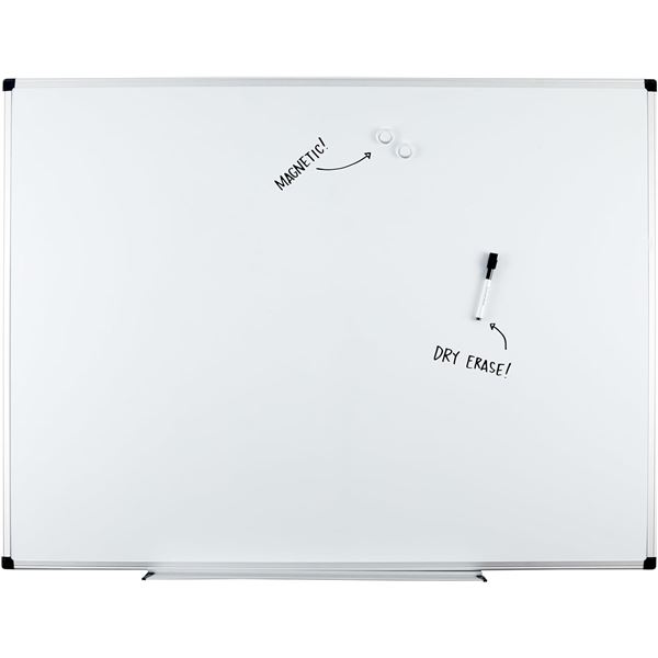 NEW AMAZON BASICS MAGNETIC DRY ERASE BOARD