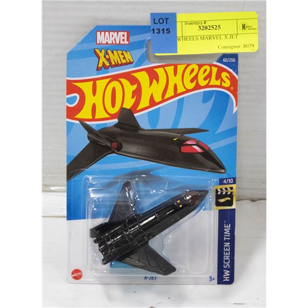 HOTWHEELS MARVEL X JET