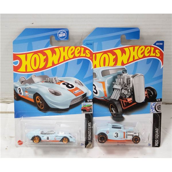 HOTWHEELS 2PK GULF RACECARS