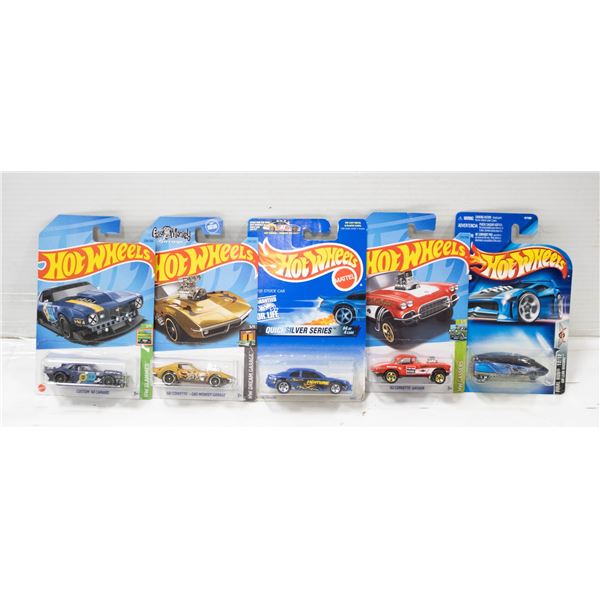 5PK HOTWHEELS 2002-2023