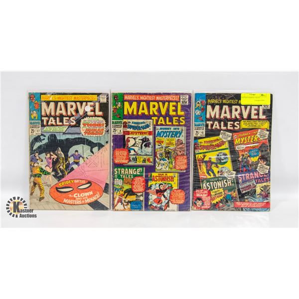3 VINTAGE MARVEL TALES