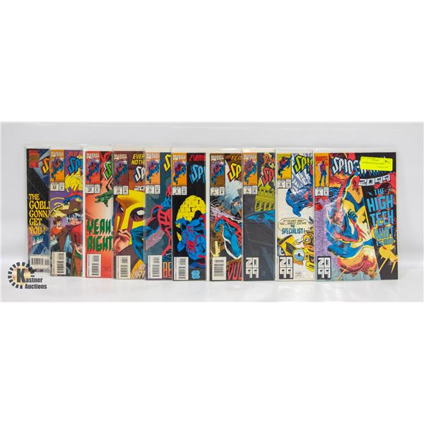 10 SPIDER-MAN 2099 COMICS