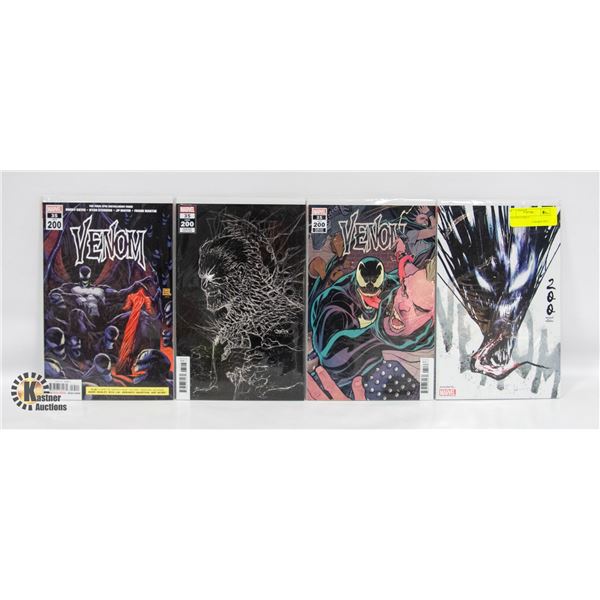 4 VENOM COMICS