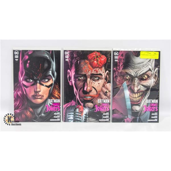 3 THREE JOKERS COMICS