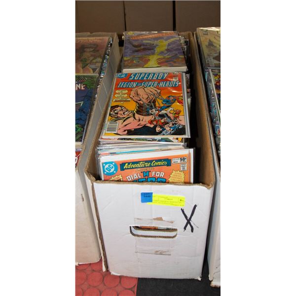 COMIC LONGBOX, MARVEL, DC, INDY, NO DUPLICATES