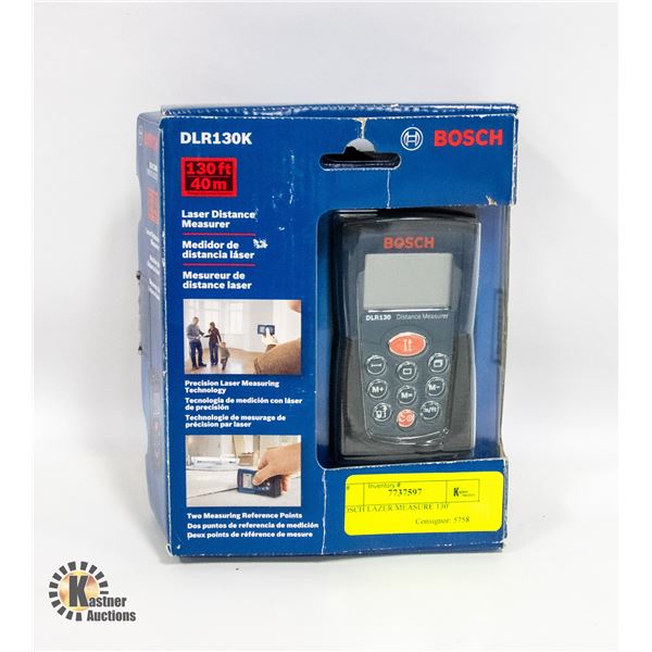 BOSCH LAZER MEASURE 130'