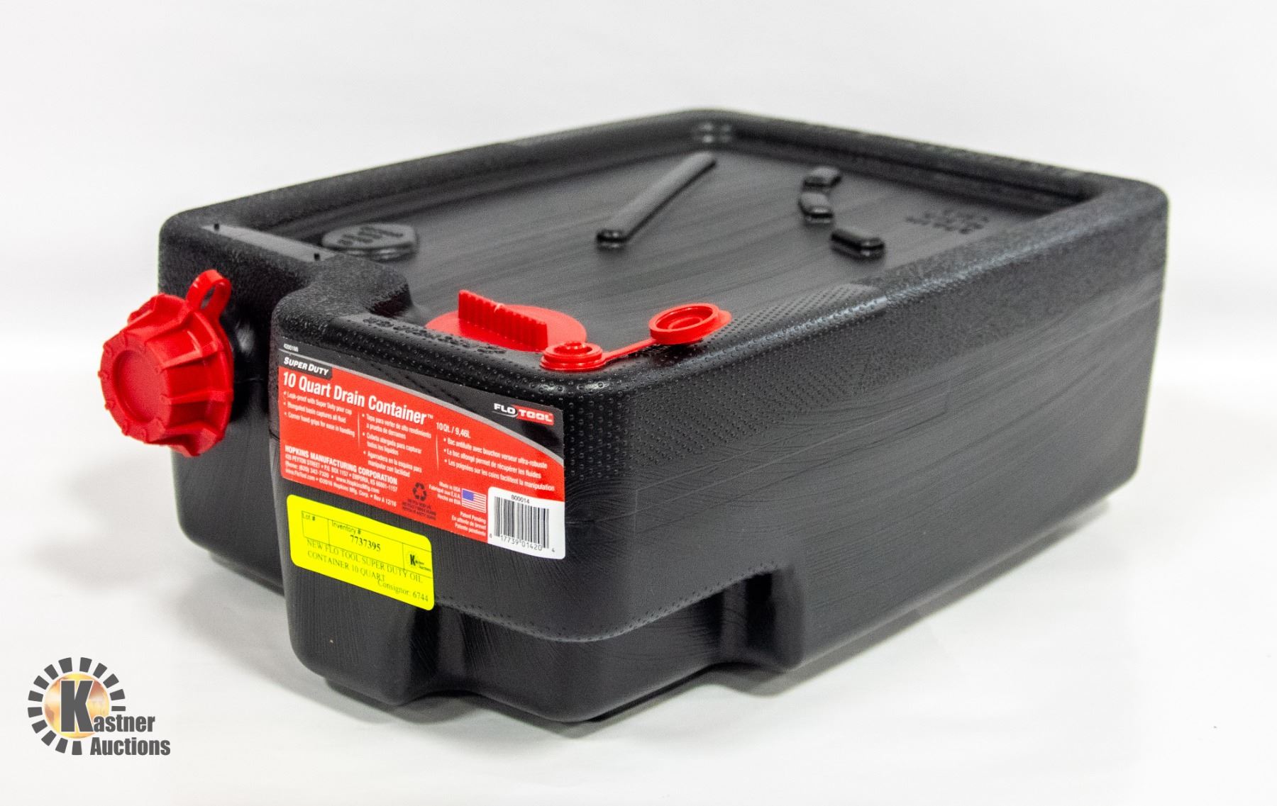 Oil Container Tool NEW FLO TOOL SUPER DUTY OIL CONTAINER 10 QUART