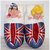 Image 1 : NEW SET OF SLIPPERS PRINCESS DIANA & PRINCE