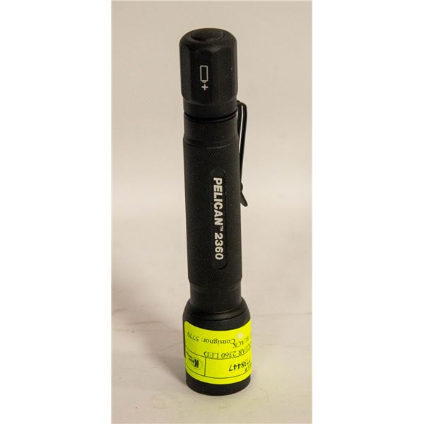 PELICAN PROGEAR 2360 LED FLASHLIGHT, BLACK