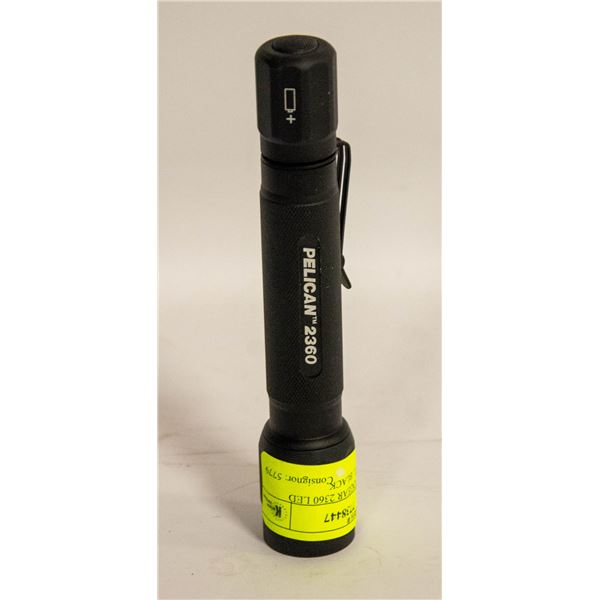 PELICAN PROGEAR 2360 LED FLASHLIGHT, BLACK