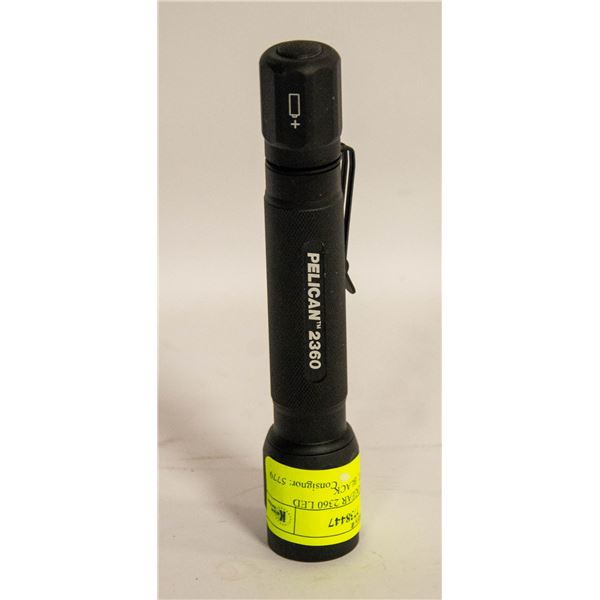 PELICAN PROGEAR 2360 LED FLASHLIGHT, BLACK